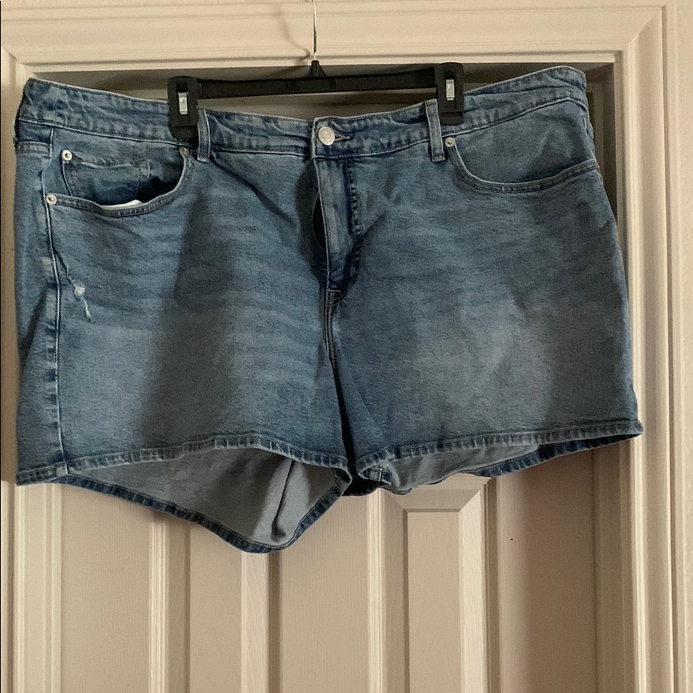 Denim Blue Women's Shorts